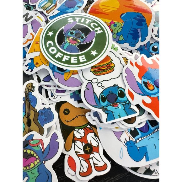 100 Lilo and Stitch Stickers | Waterproof Vinyl Pack - Picture 2 of 10
